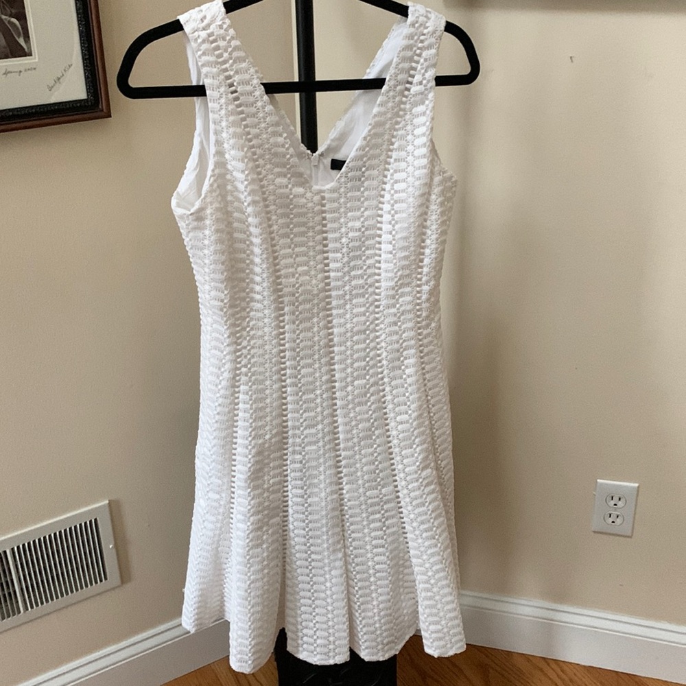 JCrew Beautiful white dress NWT.